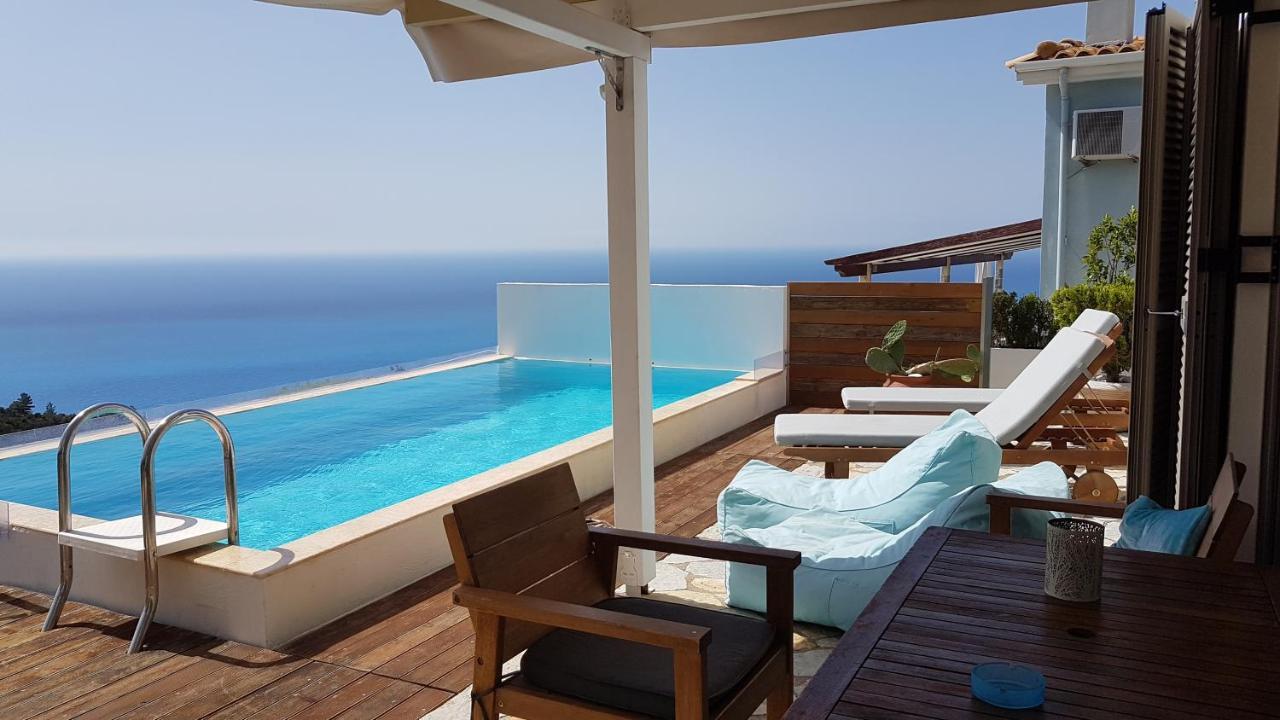 Kalamítsi White Villas Lefkada מראה חיצוני תמונה